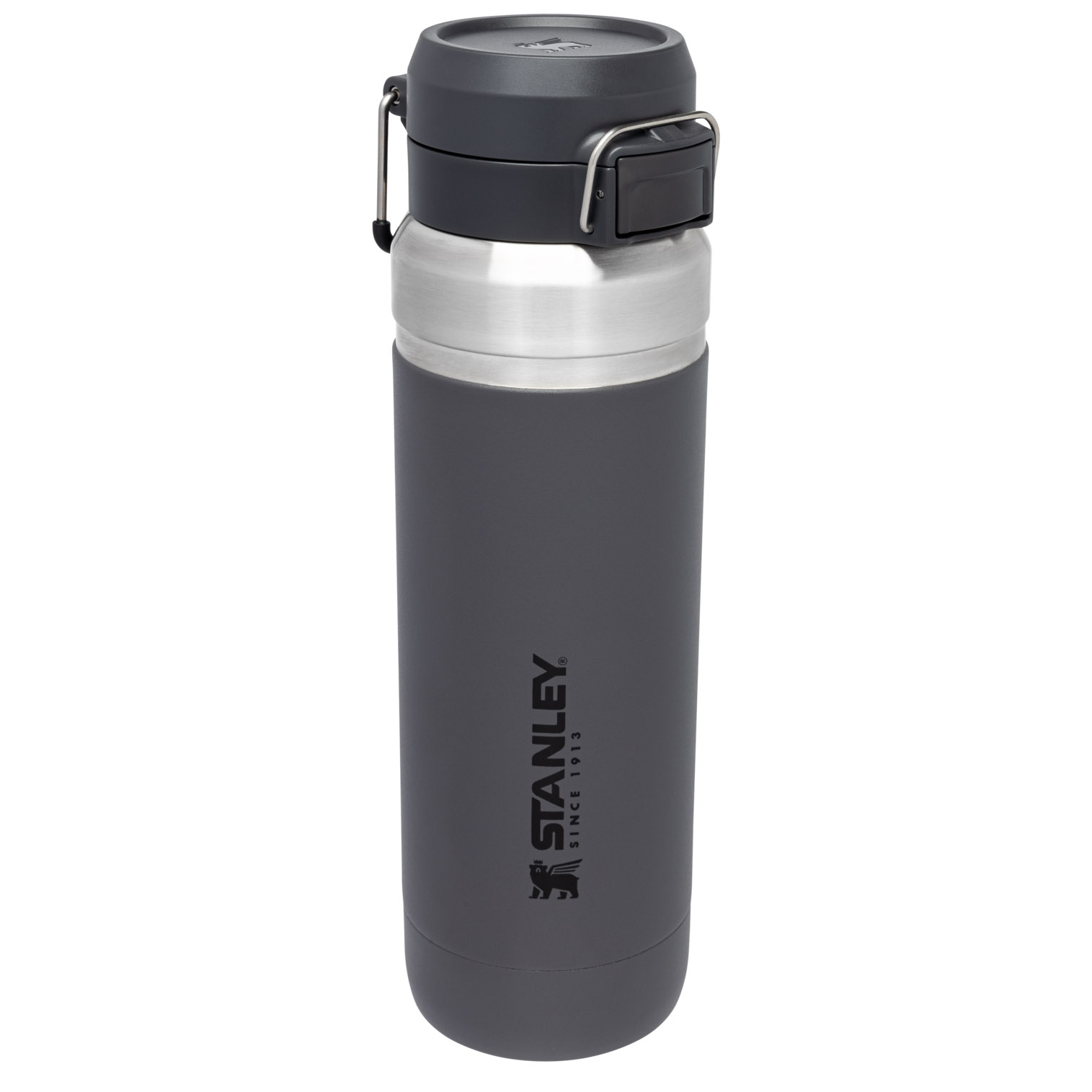 Charcoal Stanley The Quick Flip Go Water Bottle | 36 OZ | GXUA05987