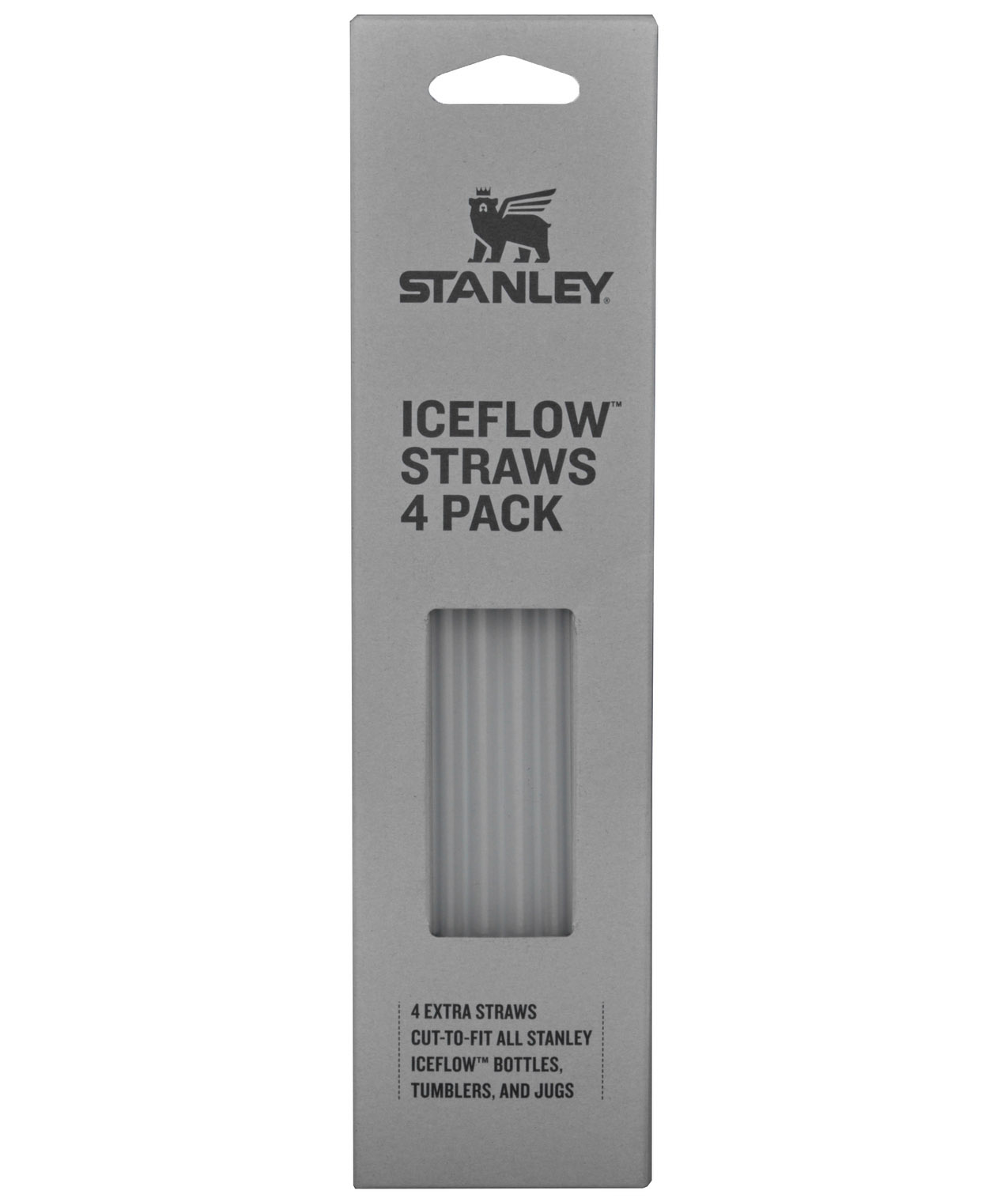 Clear Stanley The IceFlow Replacement Straw | 4-Pack | FYXN71529