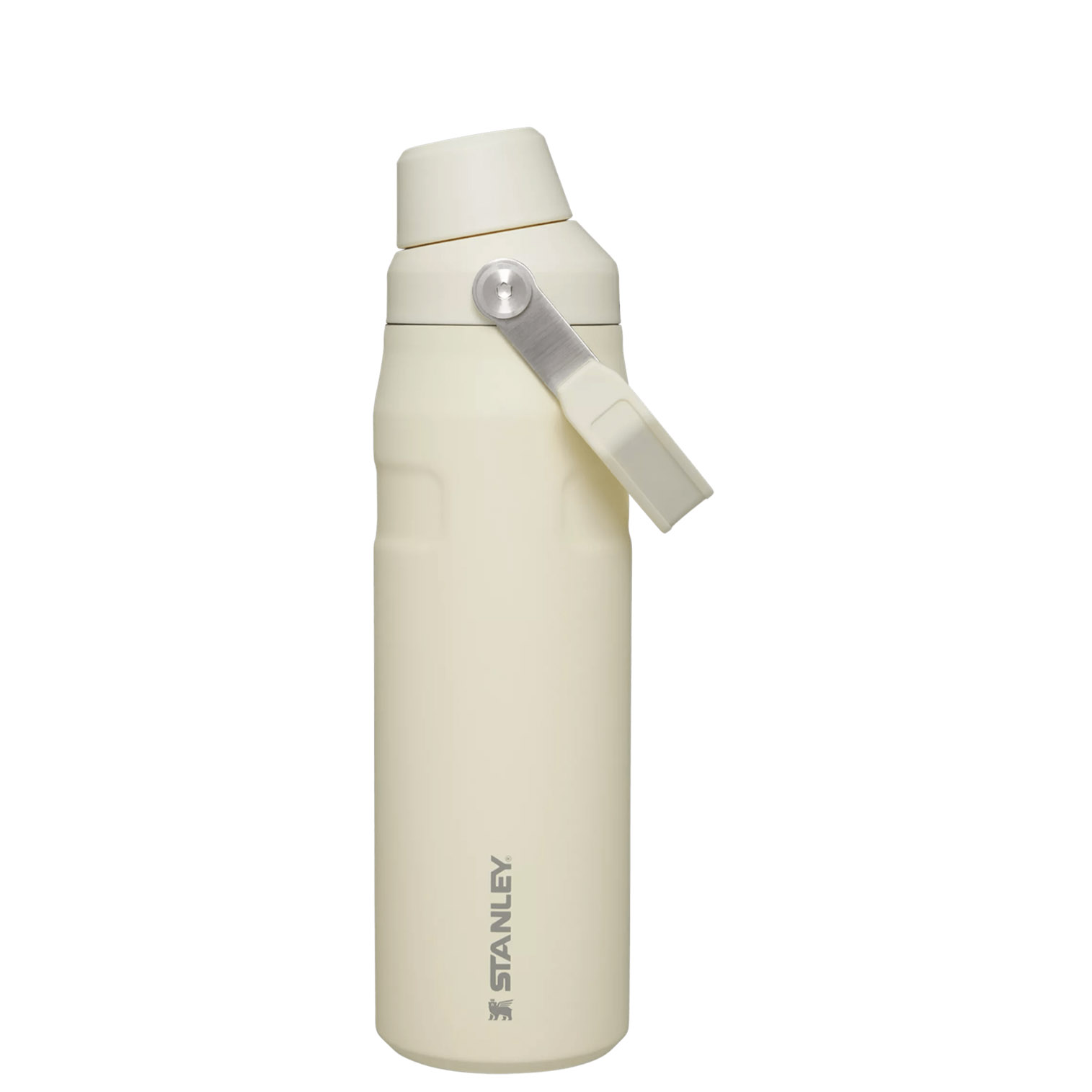 Cream Glimmer Stanley IceFlow Insulated Bottle with Fast Flow Lid | 24 OZ | DKYW37046