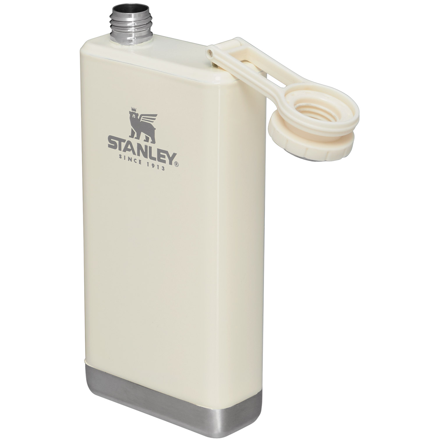 Cream Gloss Stanley Adventure Pre-Party Hip Flask | 8 OZ | APOZ72419