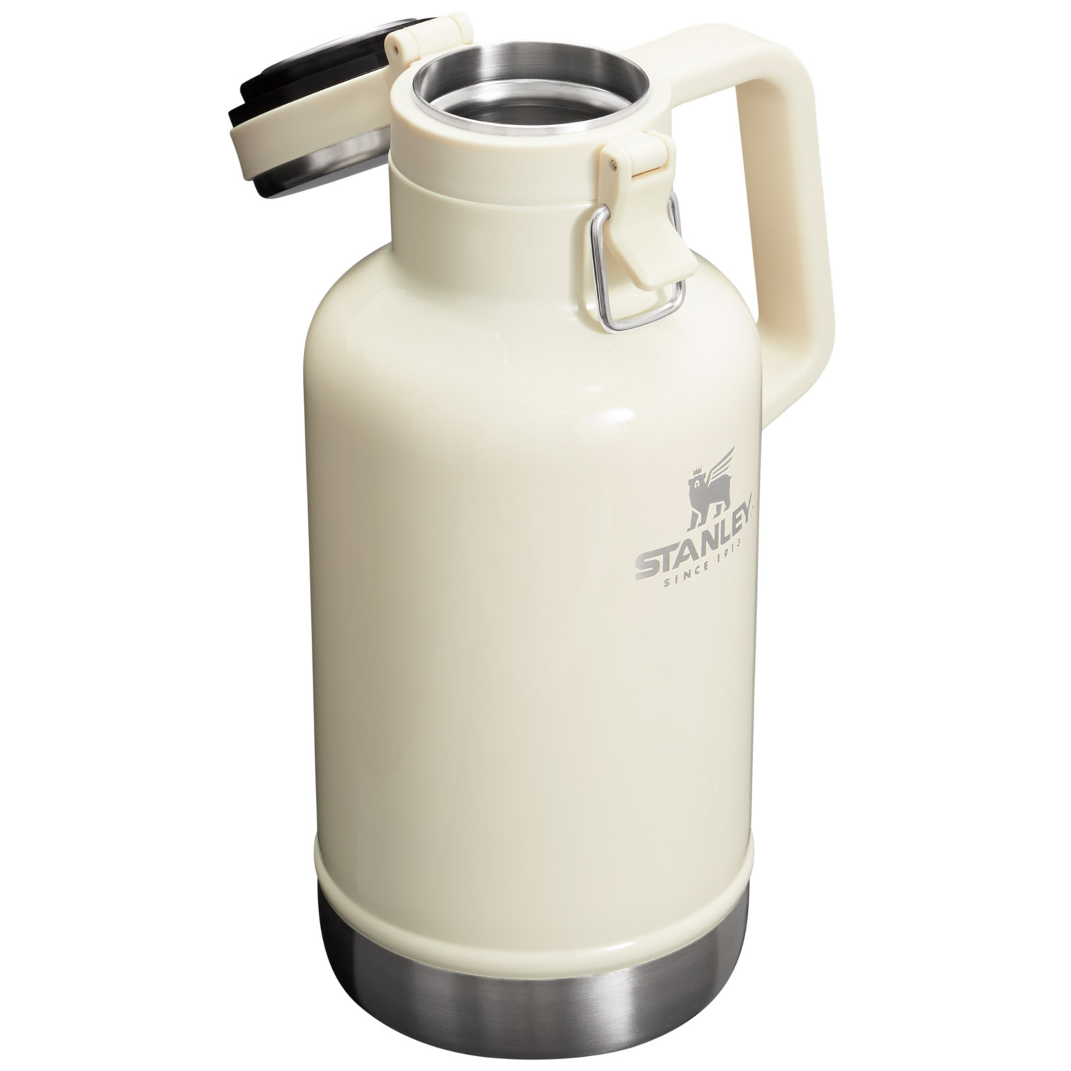 Cream Gloss Stanley Classic Easy-Pour Insulated Beer Growler | 64 oz | GRZM37186