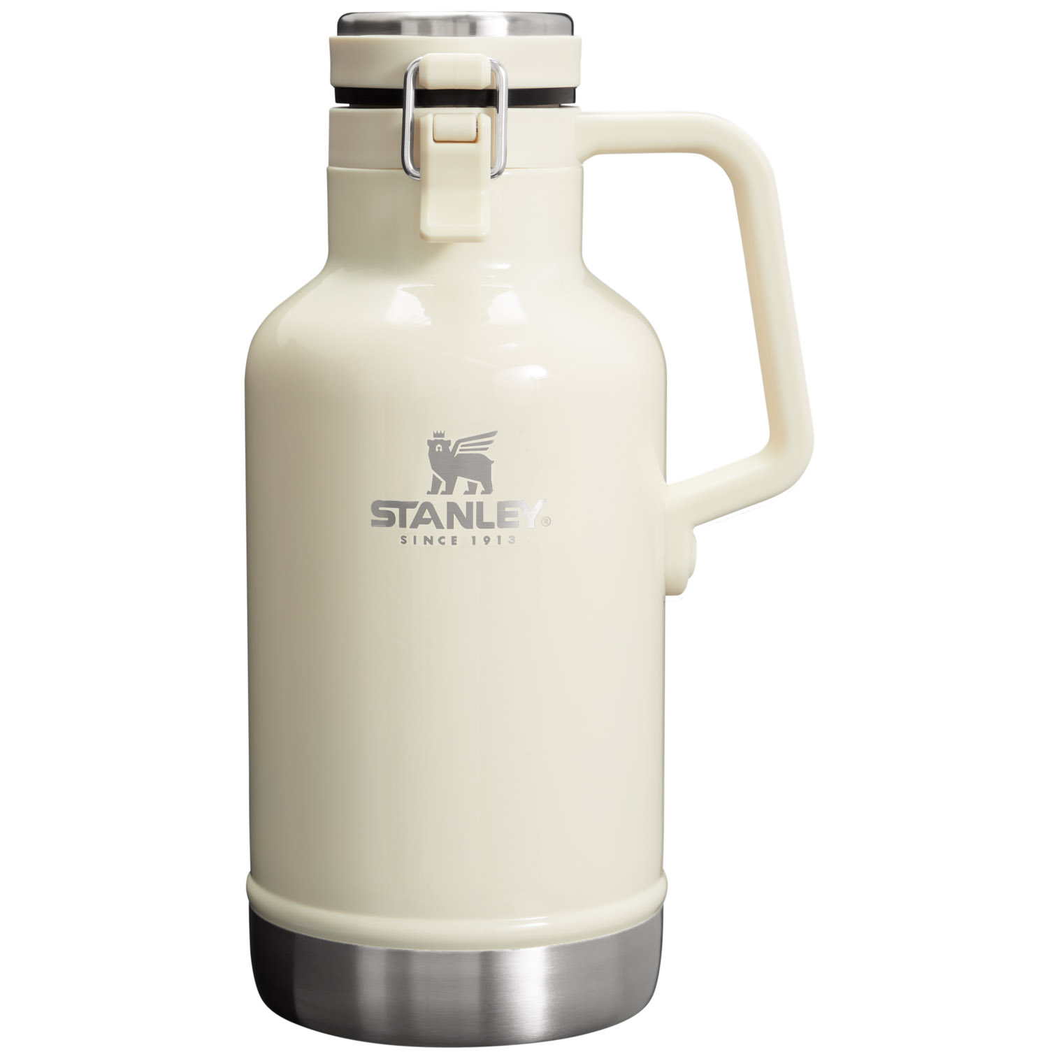 Cream Gloss Stanley Classic Easy-Pour Insulated Beer Growler | 64 oz | GRZM37186