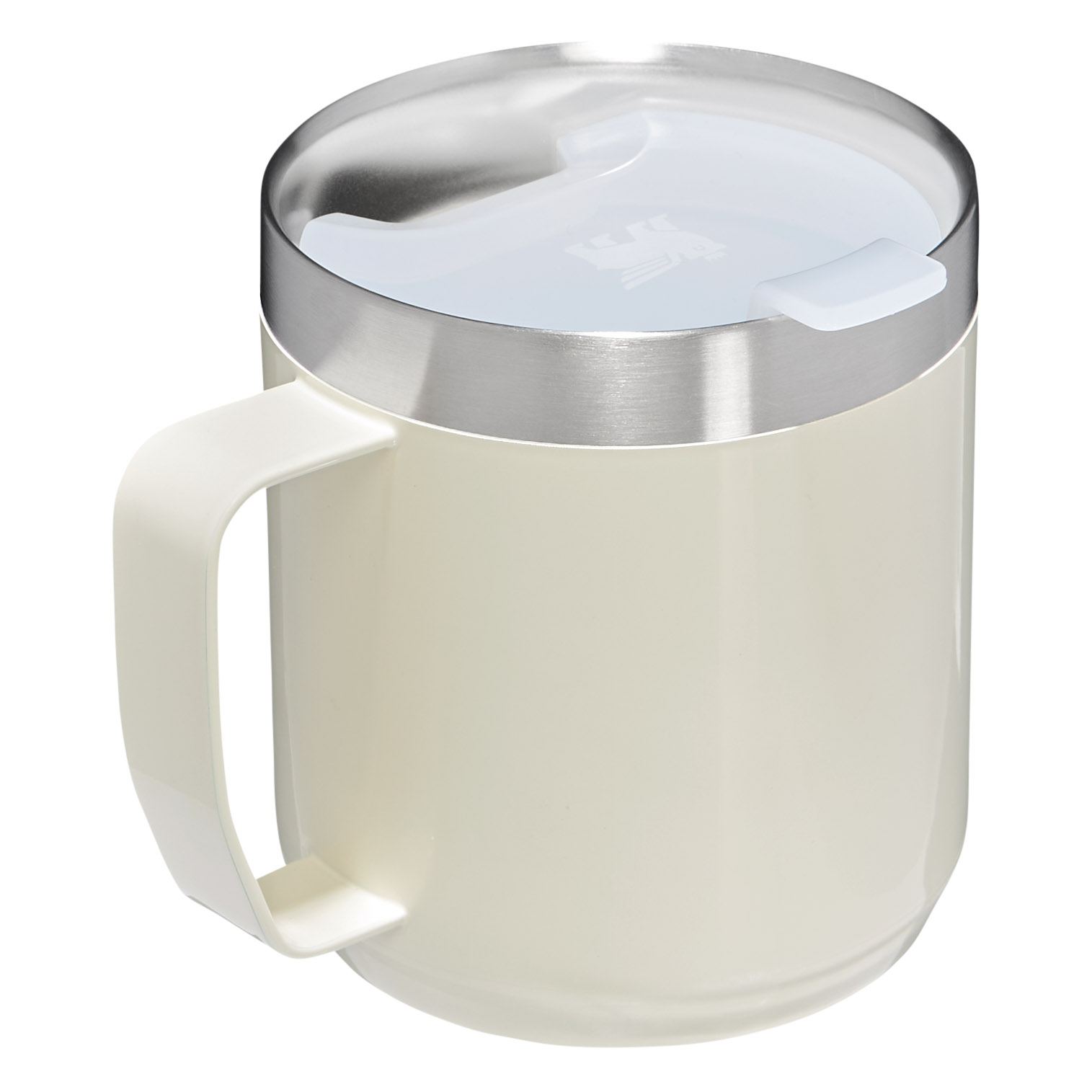 Cream Gloss Stanley Classic Legendary Camp Mug | 12 OZ | Travel Tumbler | QKNG15364