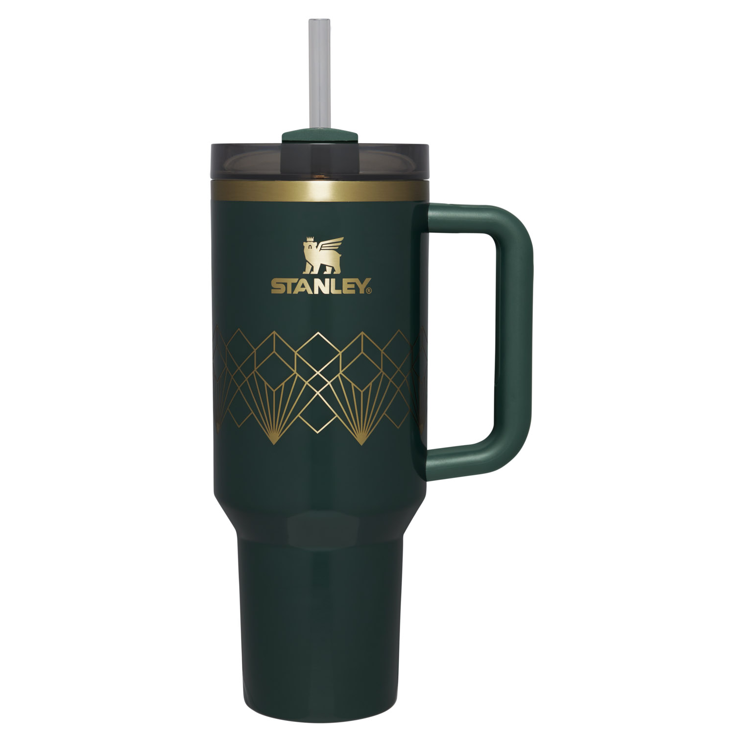 Forest Gloss Deco Stanley Deco Collection Quencher H2.0 FlowState™ Tumbler | 40 OZ | ECYV21694