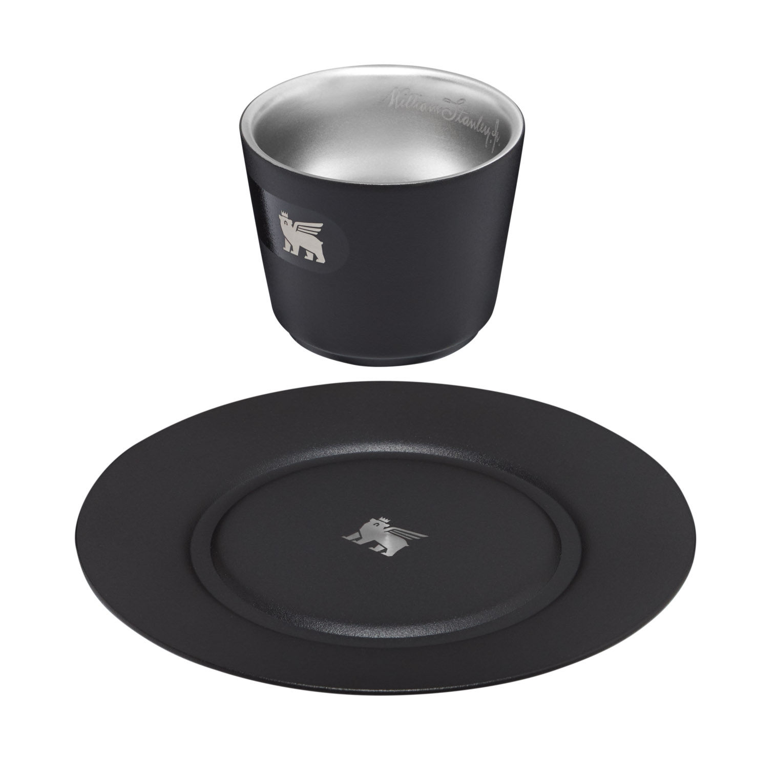 Foundry Black Stanley The DayBreak Demitasse Cup & Saucer | 2.2 OZ Espresso Cup | HOLJ04931