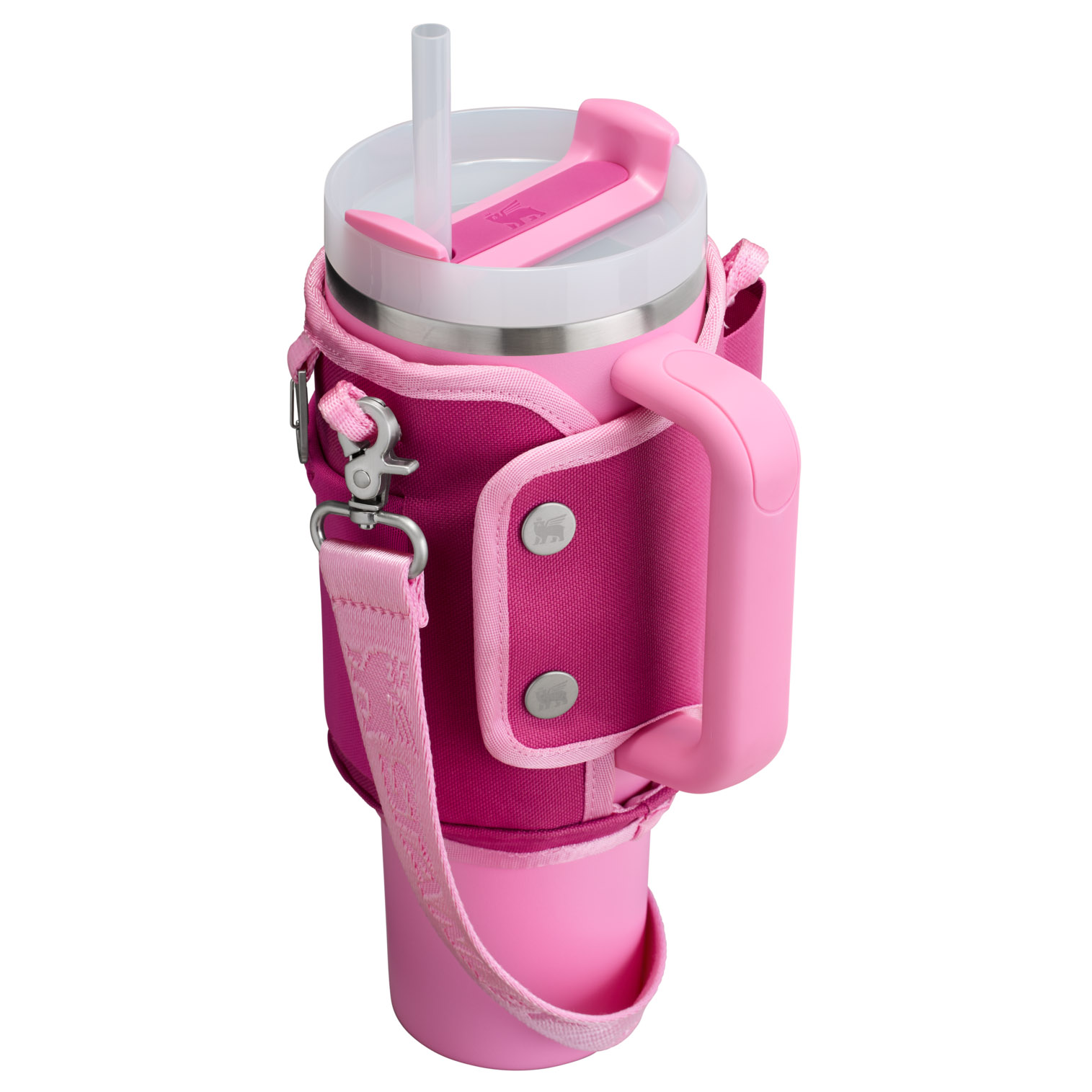 Fuchsia Stanley The All Day 40 OZ Quencher Carry-All | KSXM72608