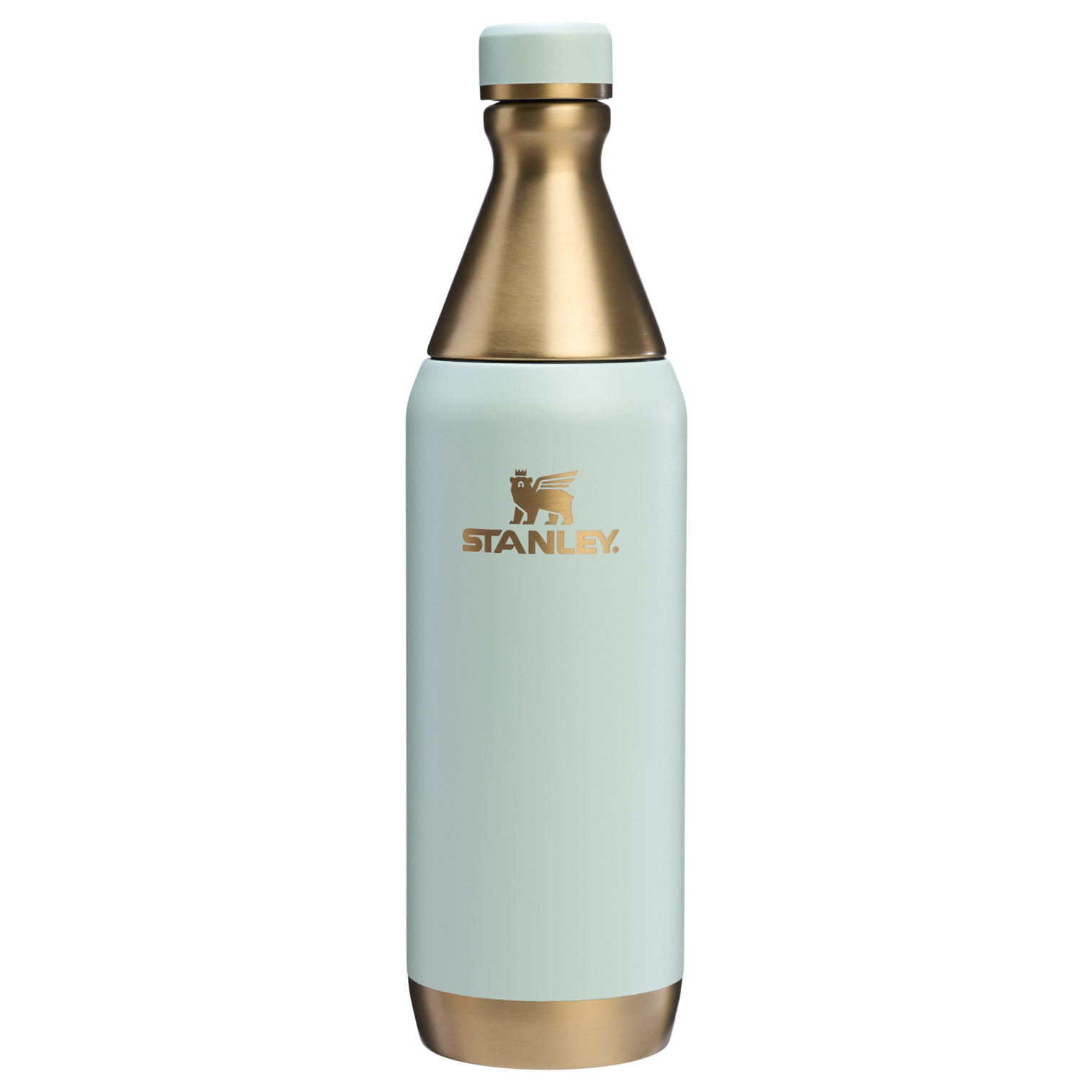 Gilded Celadon Stanley The Holiday All Day Slim Bottle | 20 OZ | AVYN86307