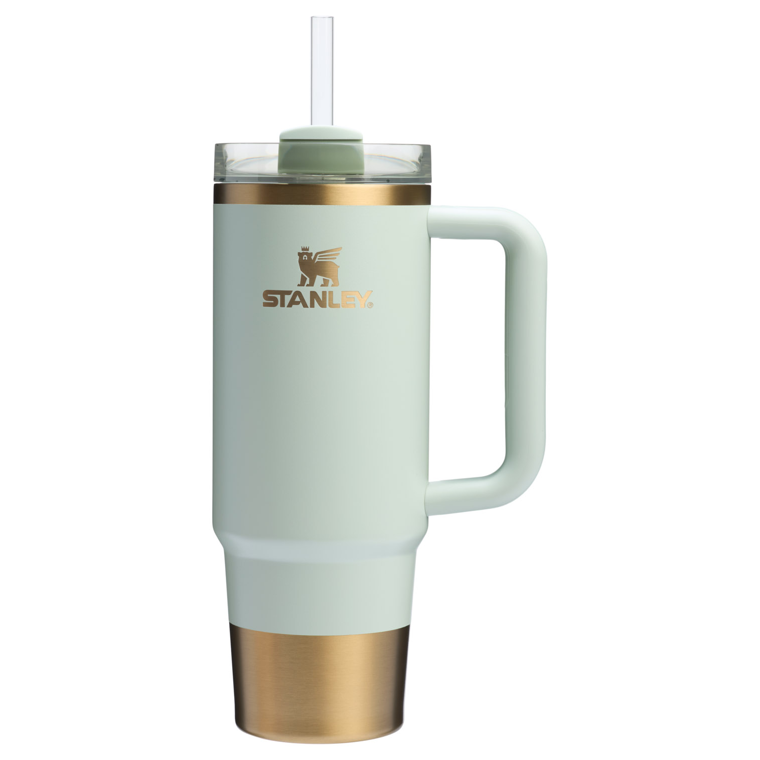 Gilded Celadon Stanley The Holiday Quencher H2.O FlowState™ Tumbler | 30 OZ | YAGH81329