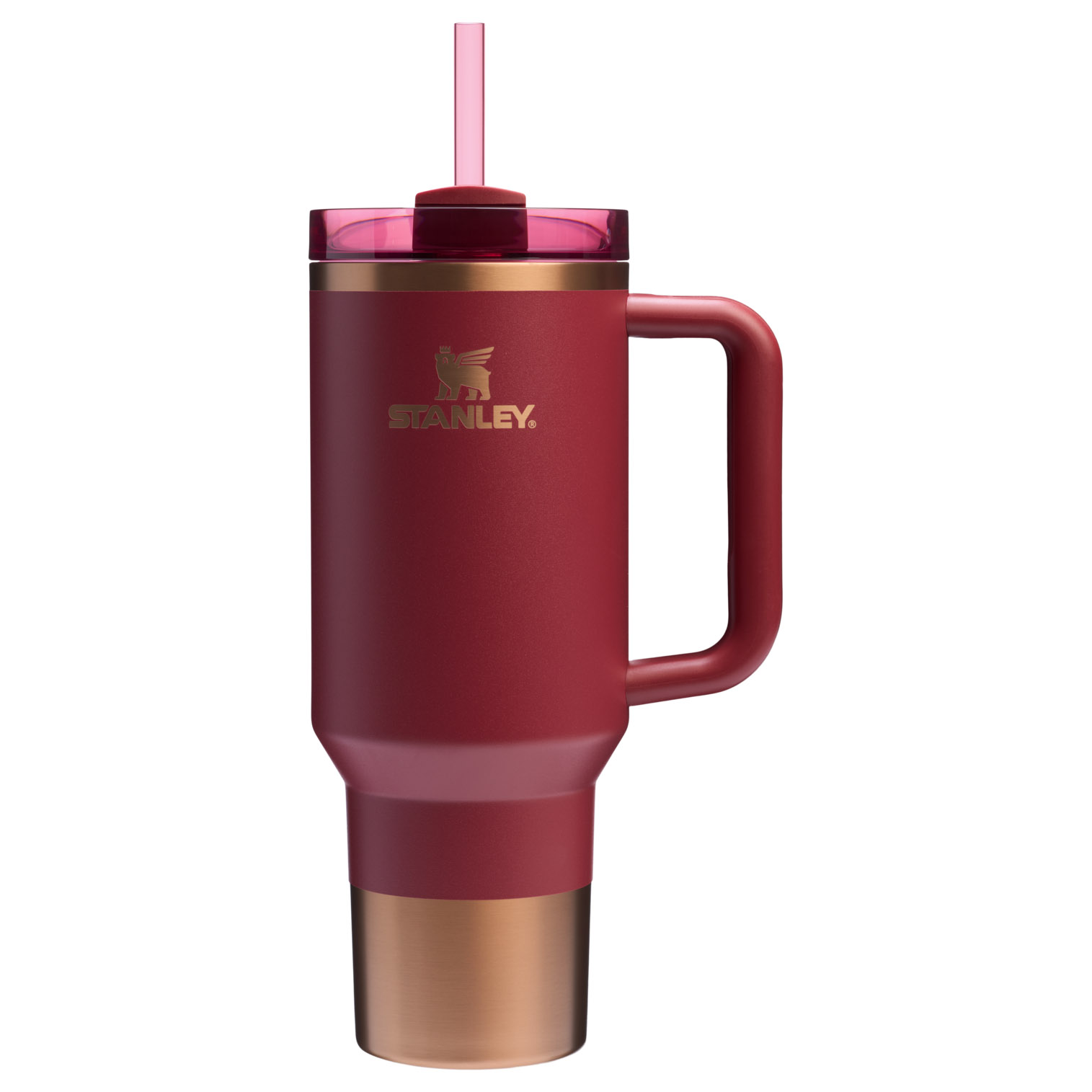 Gilded Pomegranate Stanley The Holiday Quencher H2.0 FlowState™ Tumbler | 40 OZ | BKMH43265