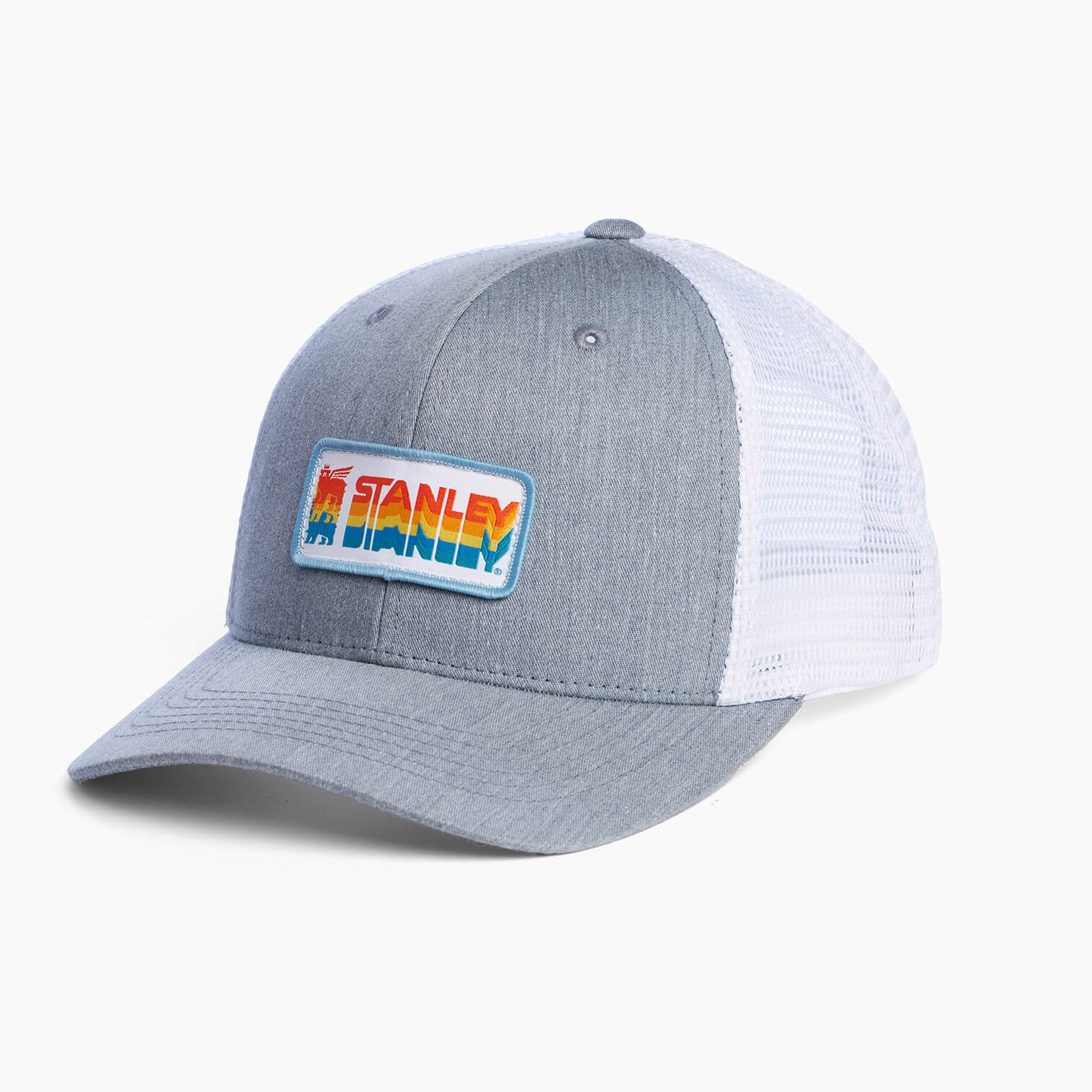 Grey Heather Stanley The Stanley Reverb Patch Trucker Hat | YAED18396