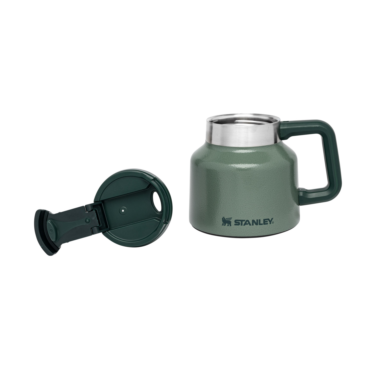 Hammertone Green Stanley Adventure Tough-To-Tip Admiral's Mug | 20oz | LGJZ78359