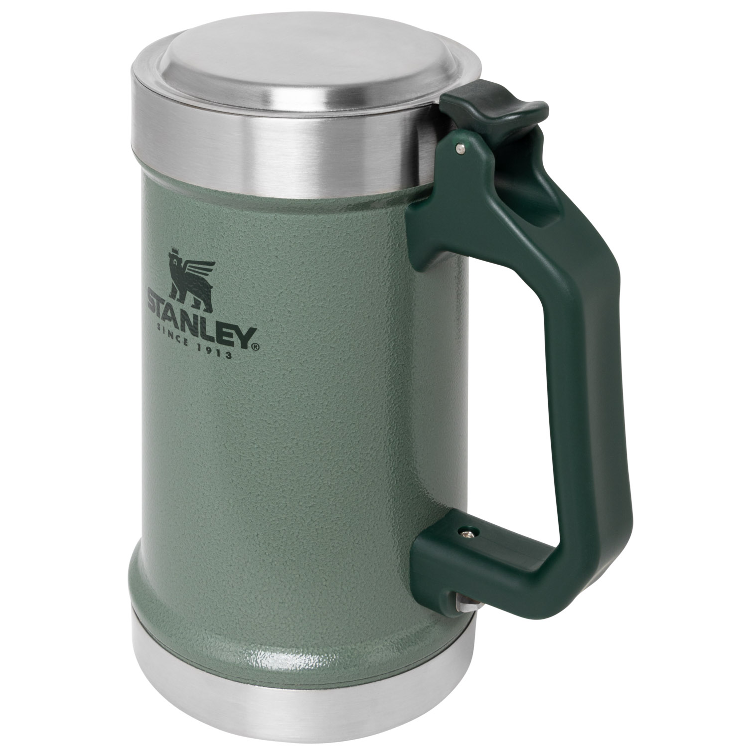 Hammertone Green Stanley Classic Bottle Opener Beer Stein | 24OZ Mug | PNGL89163