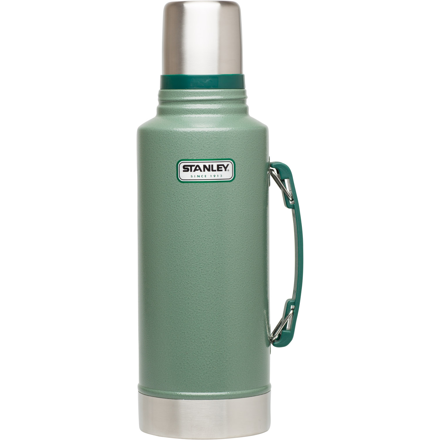 Hammertone Green Stanley Classic Insulated Vacuum Bottle | 2 QT | TDNU40529