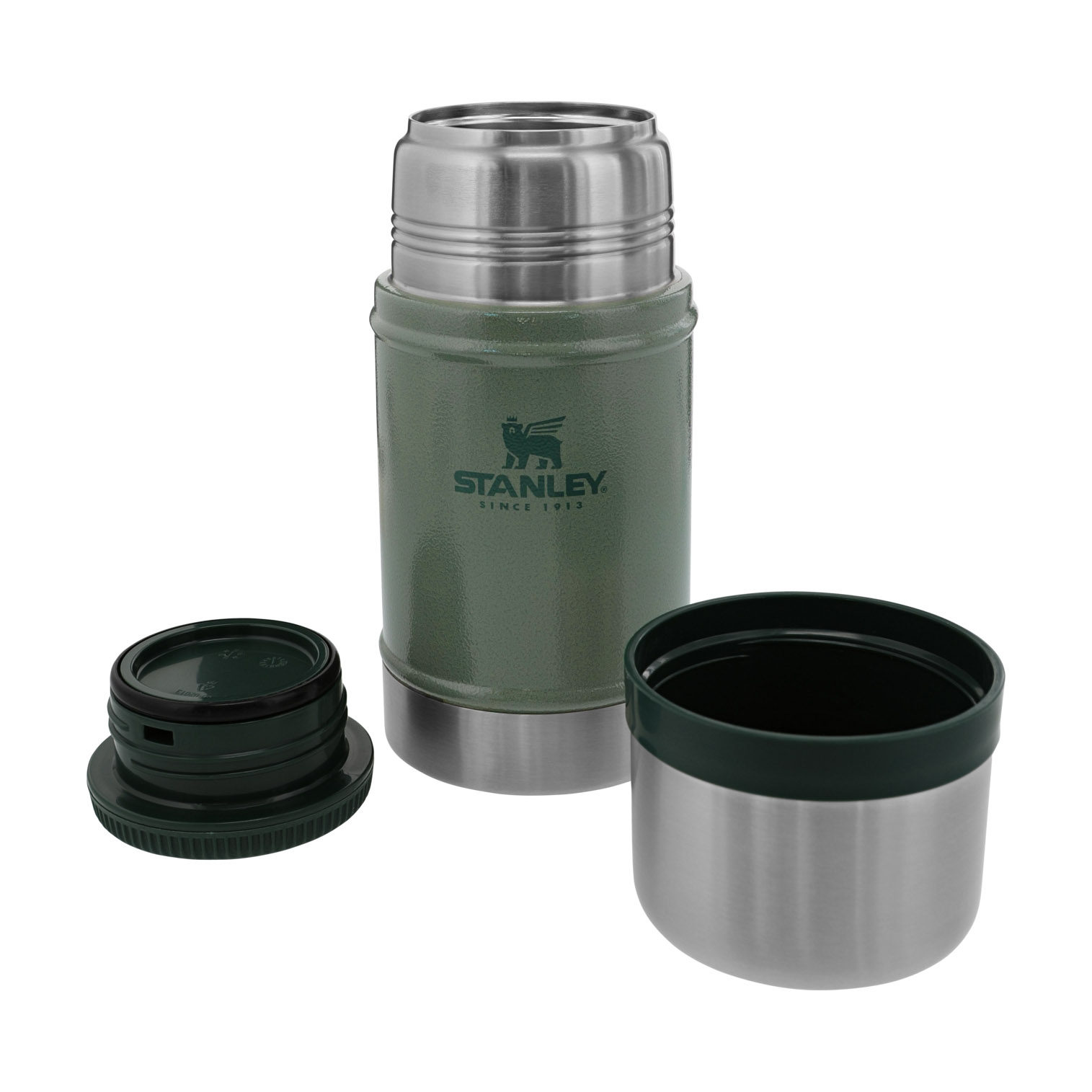 Hammertone Green Stanley Classic Legendary Insulated Food Jar + Storage | 24oz | EQHI13904