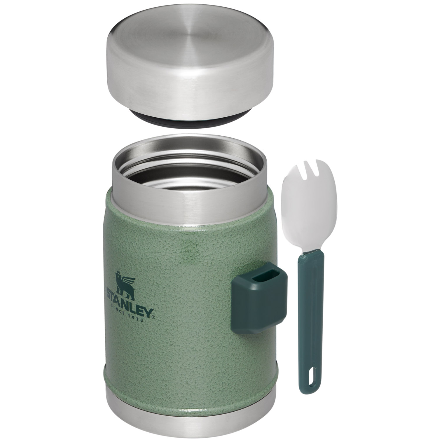 Hammertone Green Stanley Classic Legendary Insulated Food Jar + Spork | 14 OZ | ZFTC10435