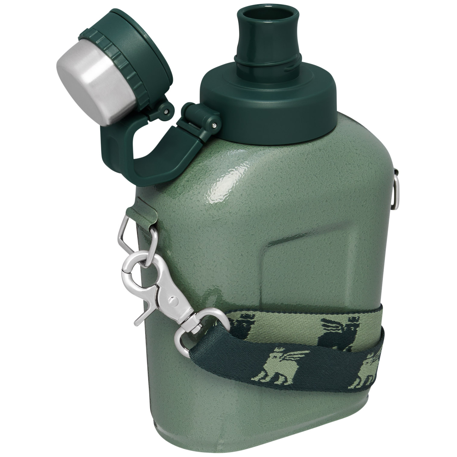 Hammertone Green Stanley The Legendary Classic Insulated Canteen | 1.1QT | VIAW72619