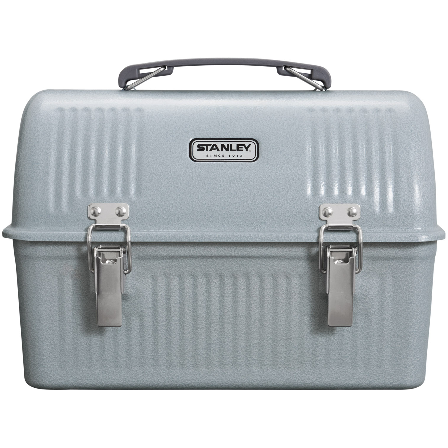 Hammertone Silver Stanley Classic Metal Lunch Box | 10 oz | Stainless Steel | KEFL94253