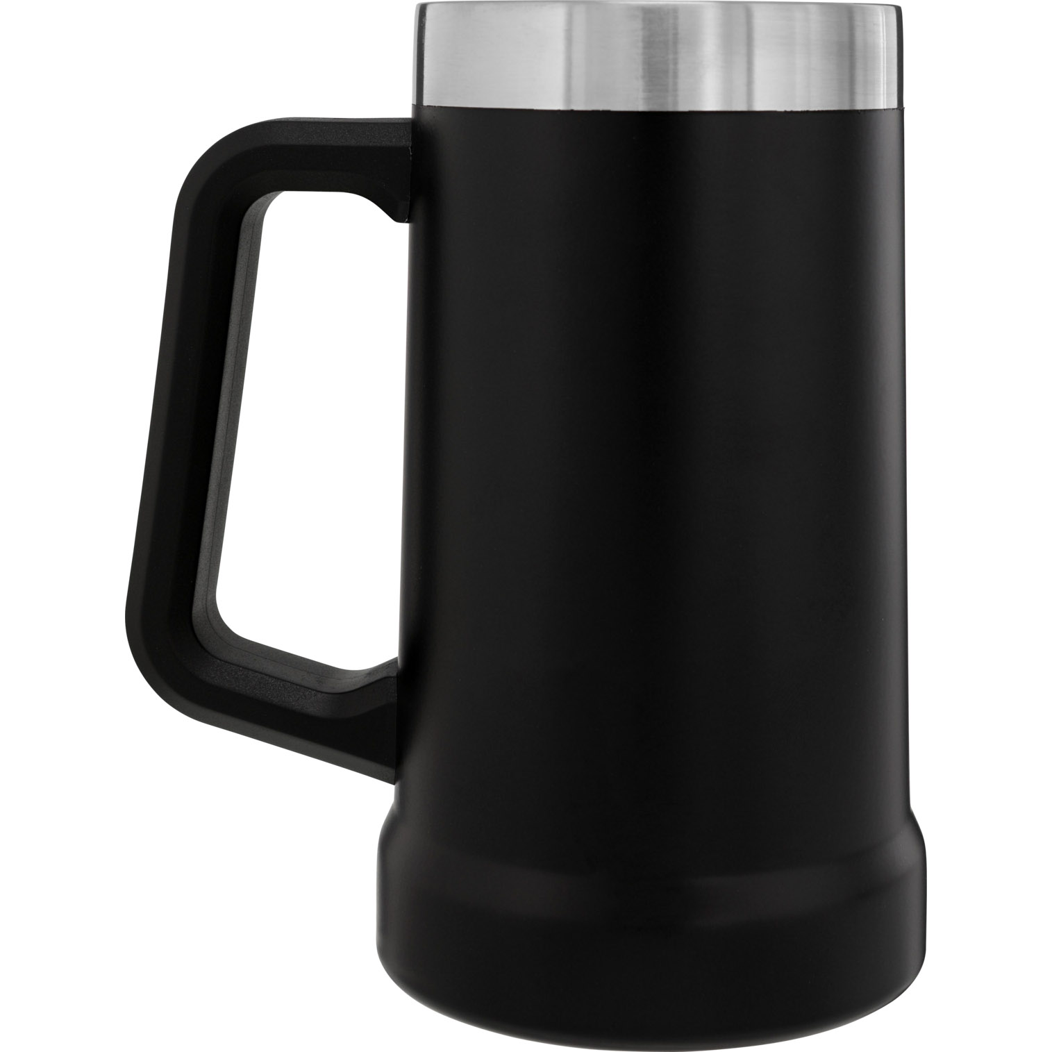 Matte Black Stanley Adventure Big Grip Beer Stein | 24oz Mugs | HNDR13692