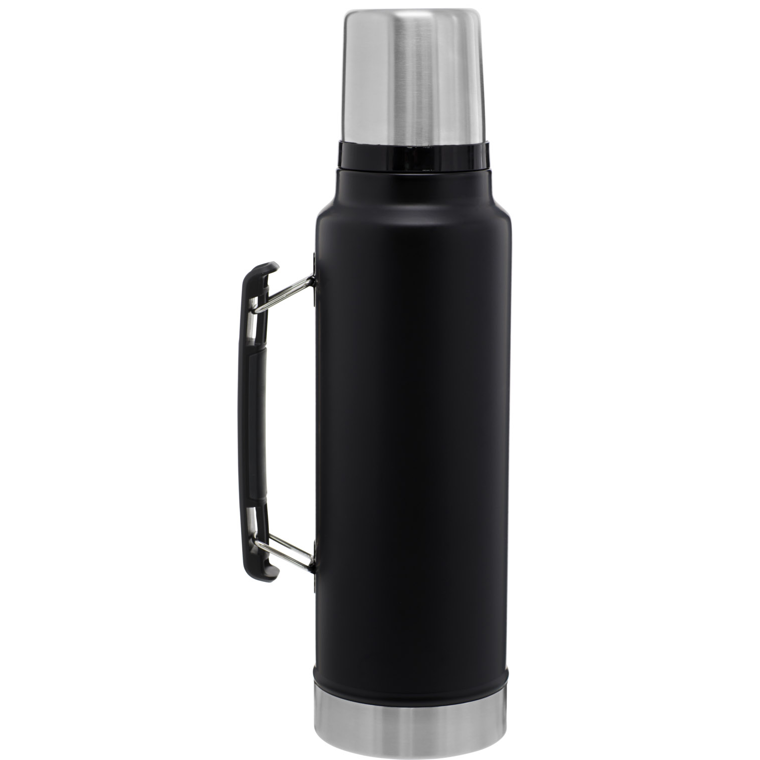 Matte Black Stanley Classic Legendary Vacuum Insulated Bottle | 1.5 QT | BLVG58701