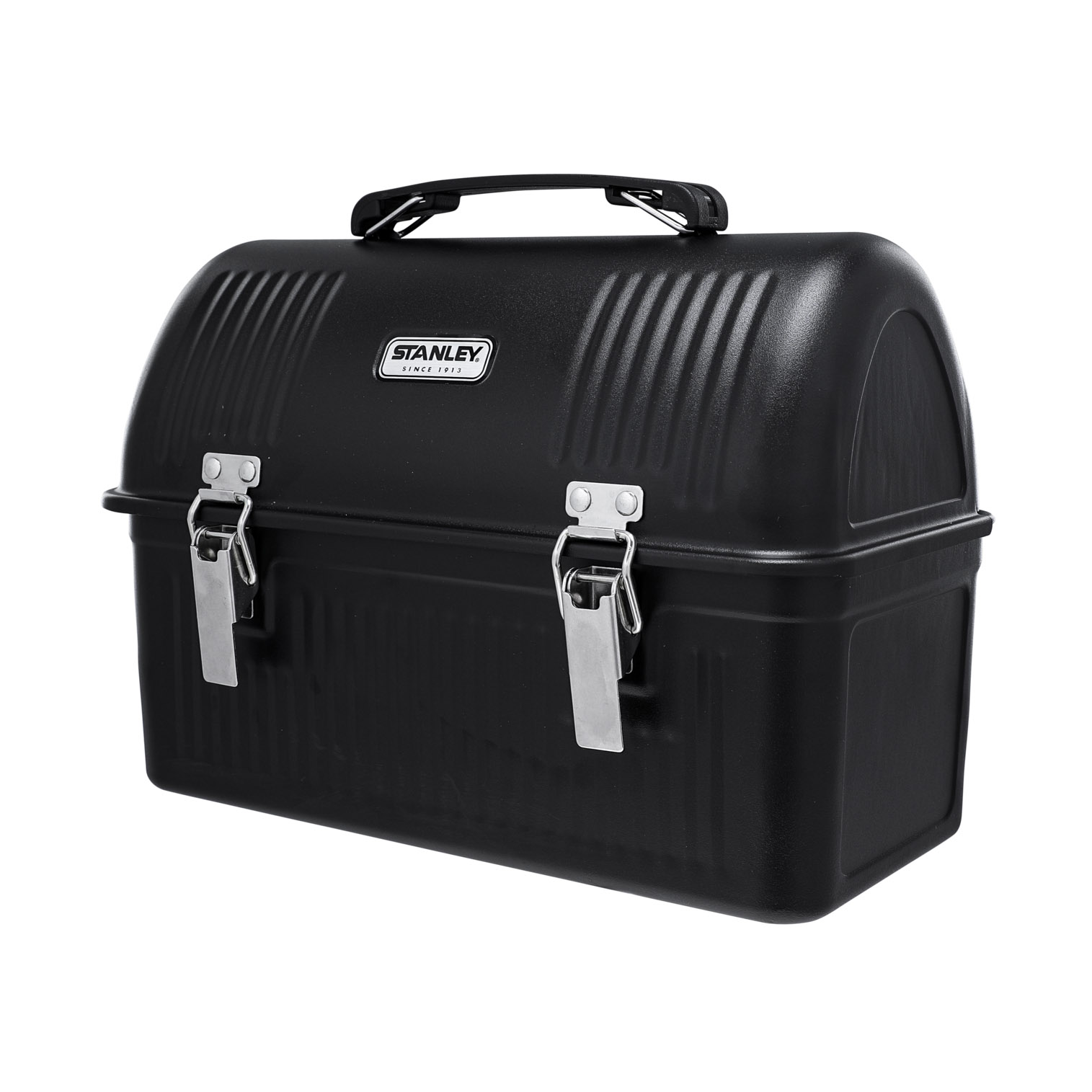 Matte Black Stanley Classic Metal Lunch Box | 10 oz | Stainless Steel | FLWB12984