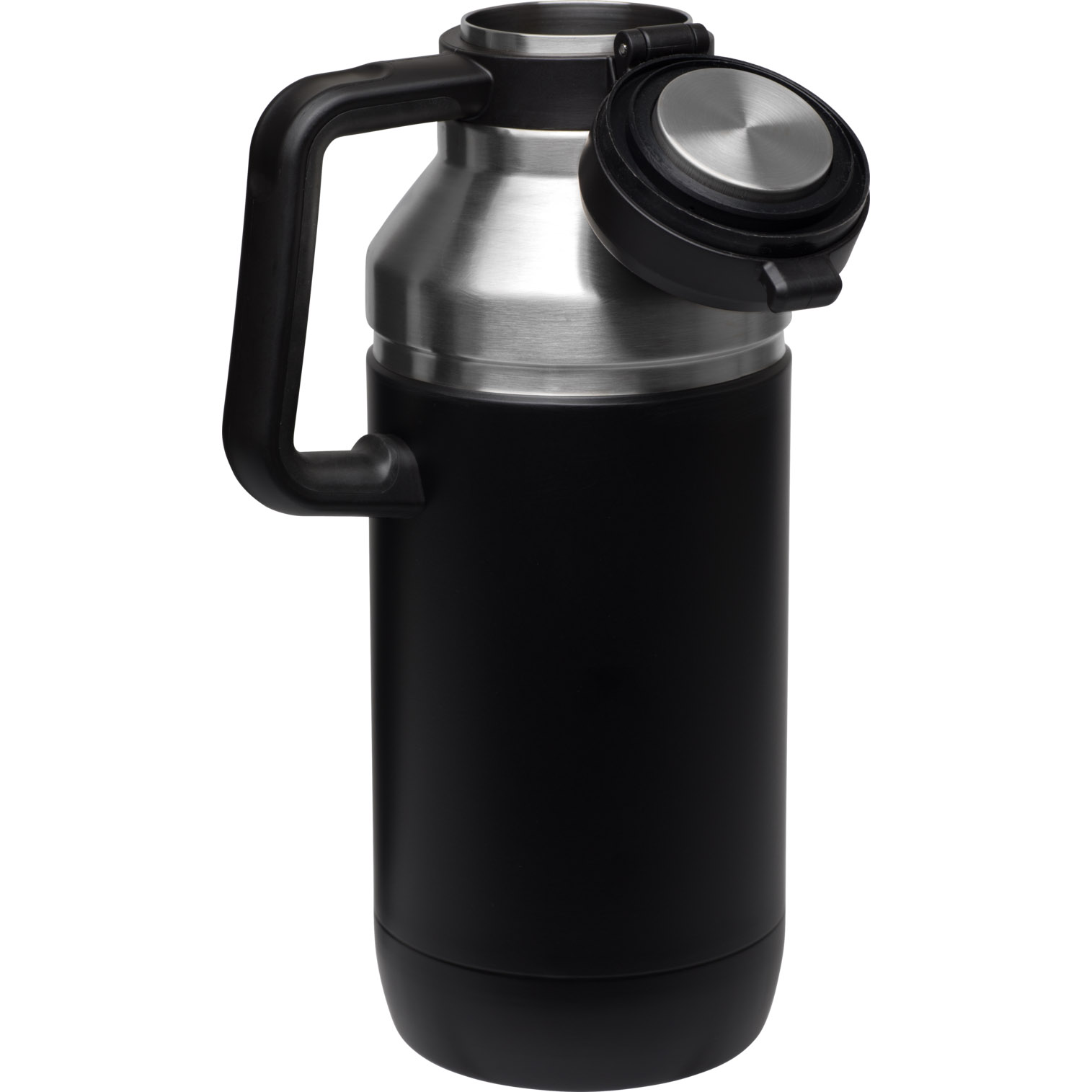 Matte Black Stanley GO Easy-Pour Insulated Beer Growler | 64 oz | MGLV95260