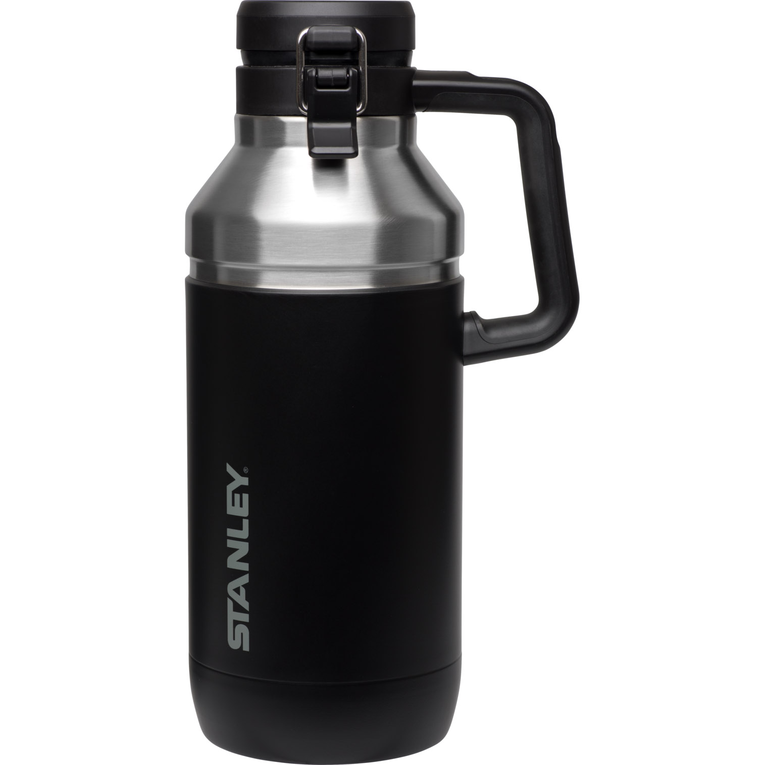 Matte Black Stanley GO Easy-Pour Insulated Beer Growler | 64 oz | MGLV95260