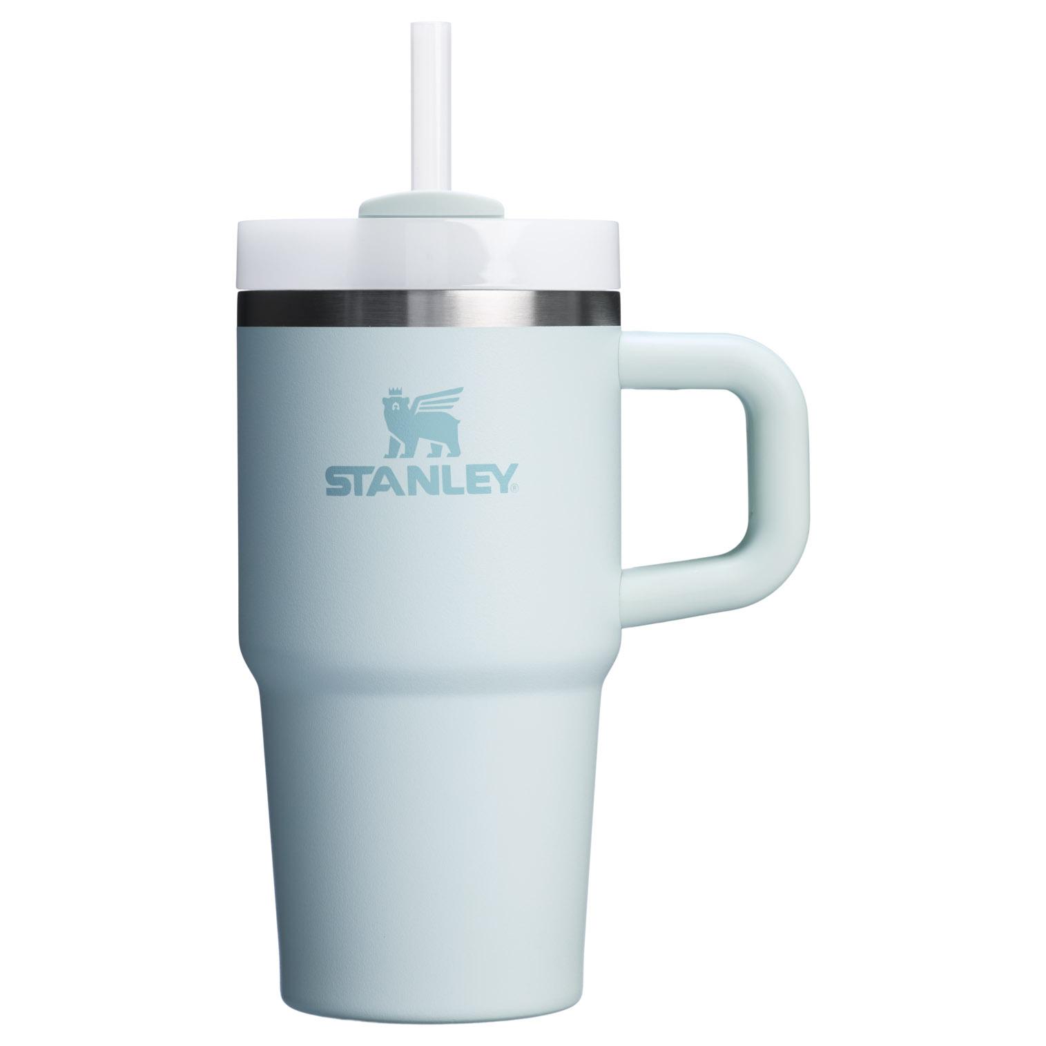 Mist Stanley Quencher H2.0 Travel Tumbler With Handle & Straw | 20 OZ | HXKG96375