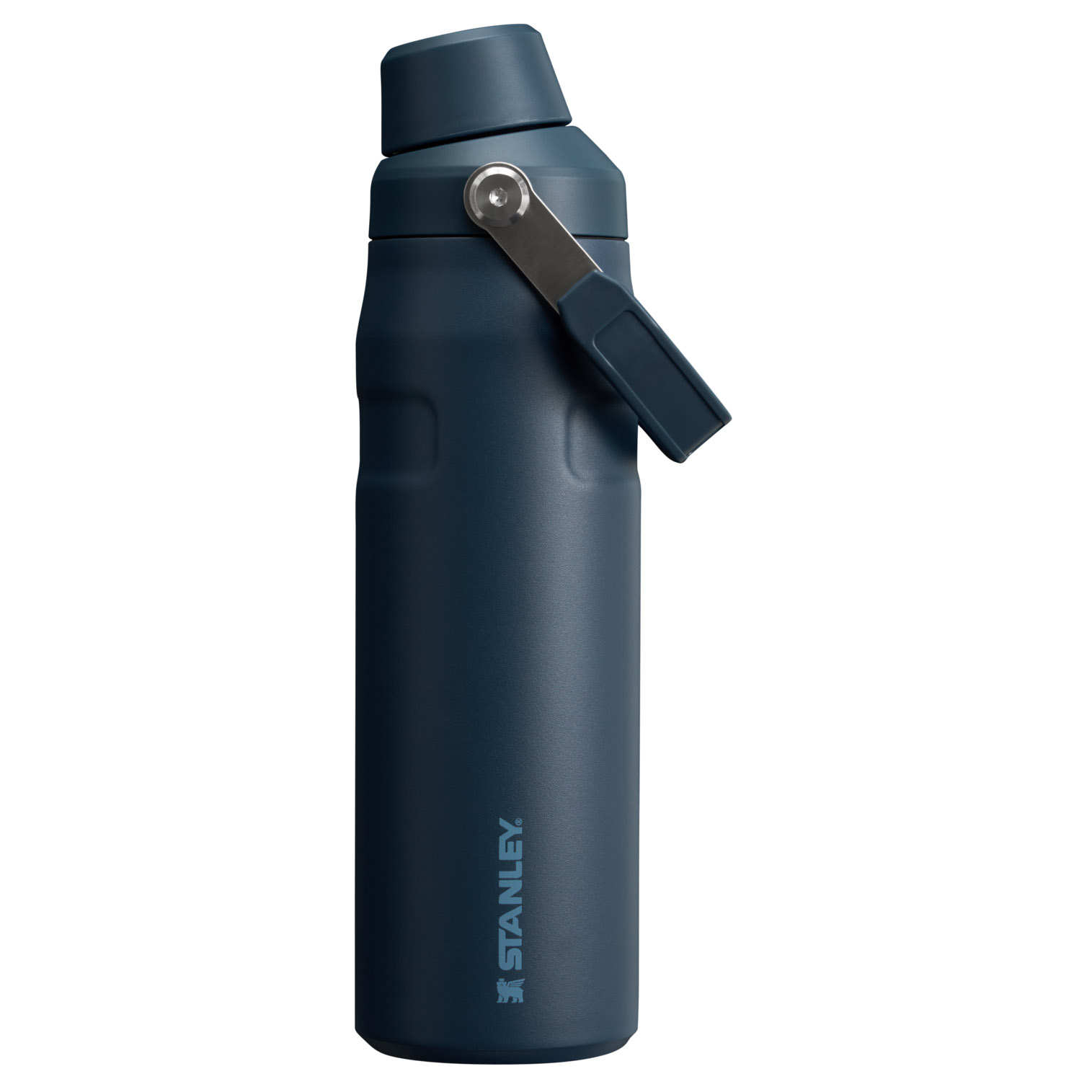 Navy Stanley IceFlow Insulated Bottle with Fast Flow Lid | 24 OZ | GMUJ10683