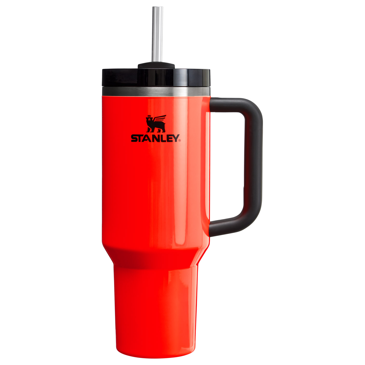 Neon Orange Stanley Adventure Quencher H2.0 Travel Tumbler | 40 oz | DAPB36709