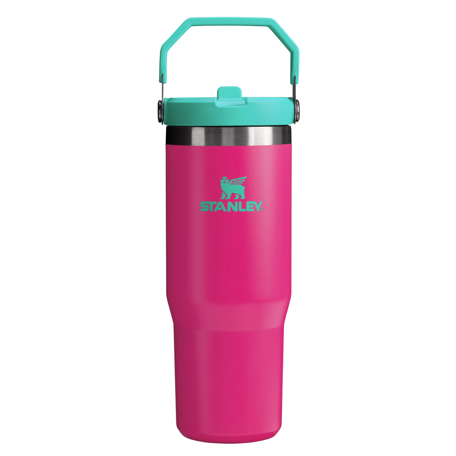 Passion Pink Stanley The Heat Wave IceFlow™ Flip Straw Tumbler | 30 OZ - Stanley Create | FQNW16829