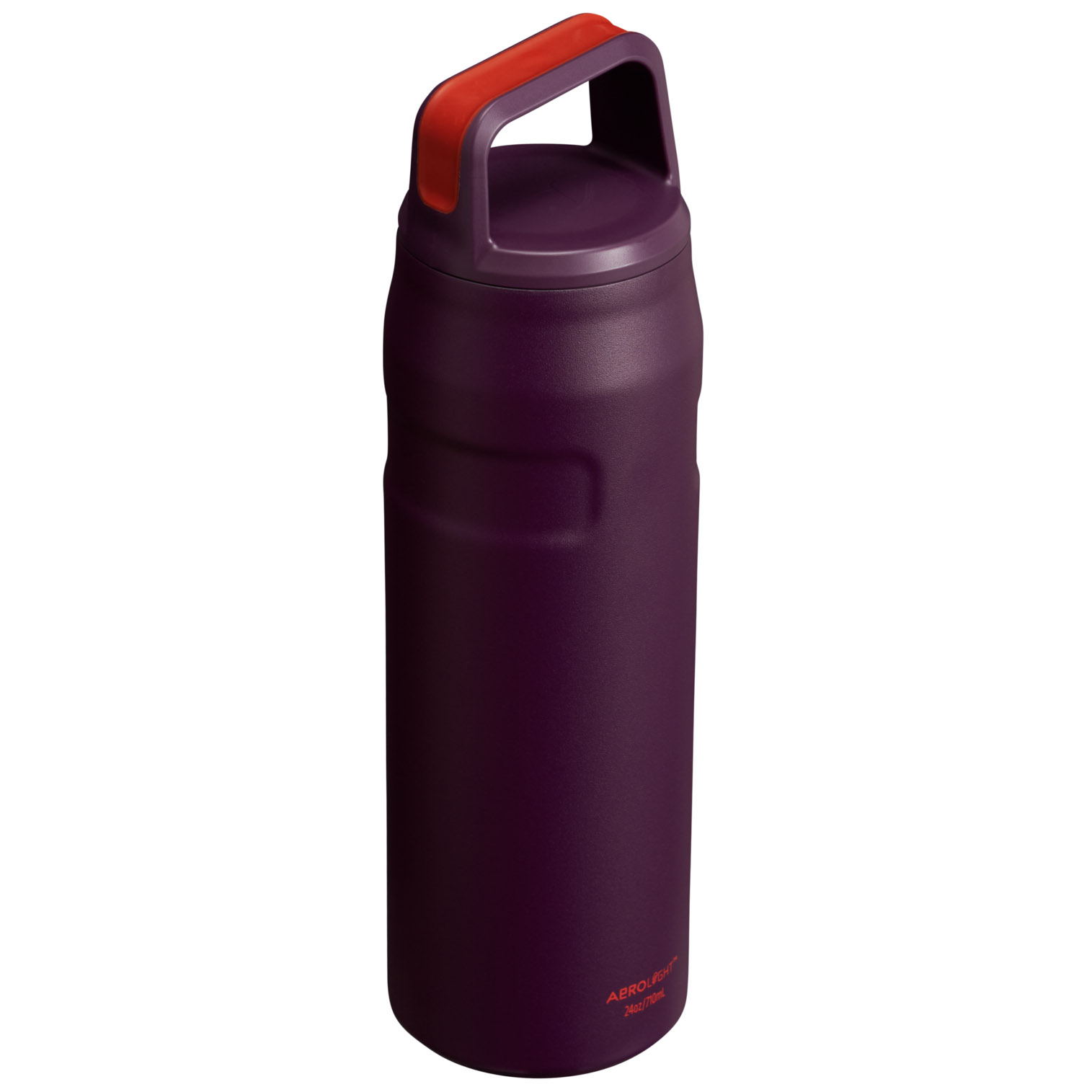 Plum Stanley IceFlow™ Bottle with Cap and Carry+ Lid | 24 OZ | KURG96130