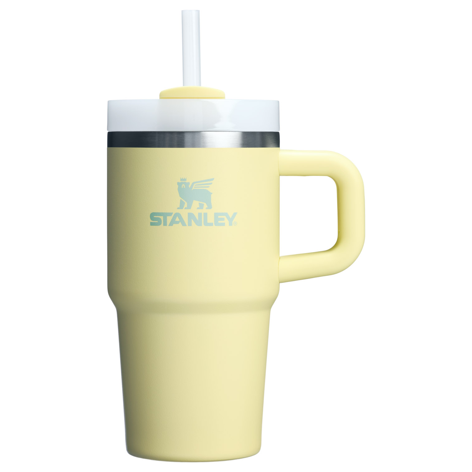 Pomelo Stanley Quencher H2.0 Travel Tumbler With Handle & Straw | 20 OZ | DTBO05793