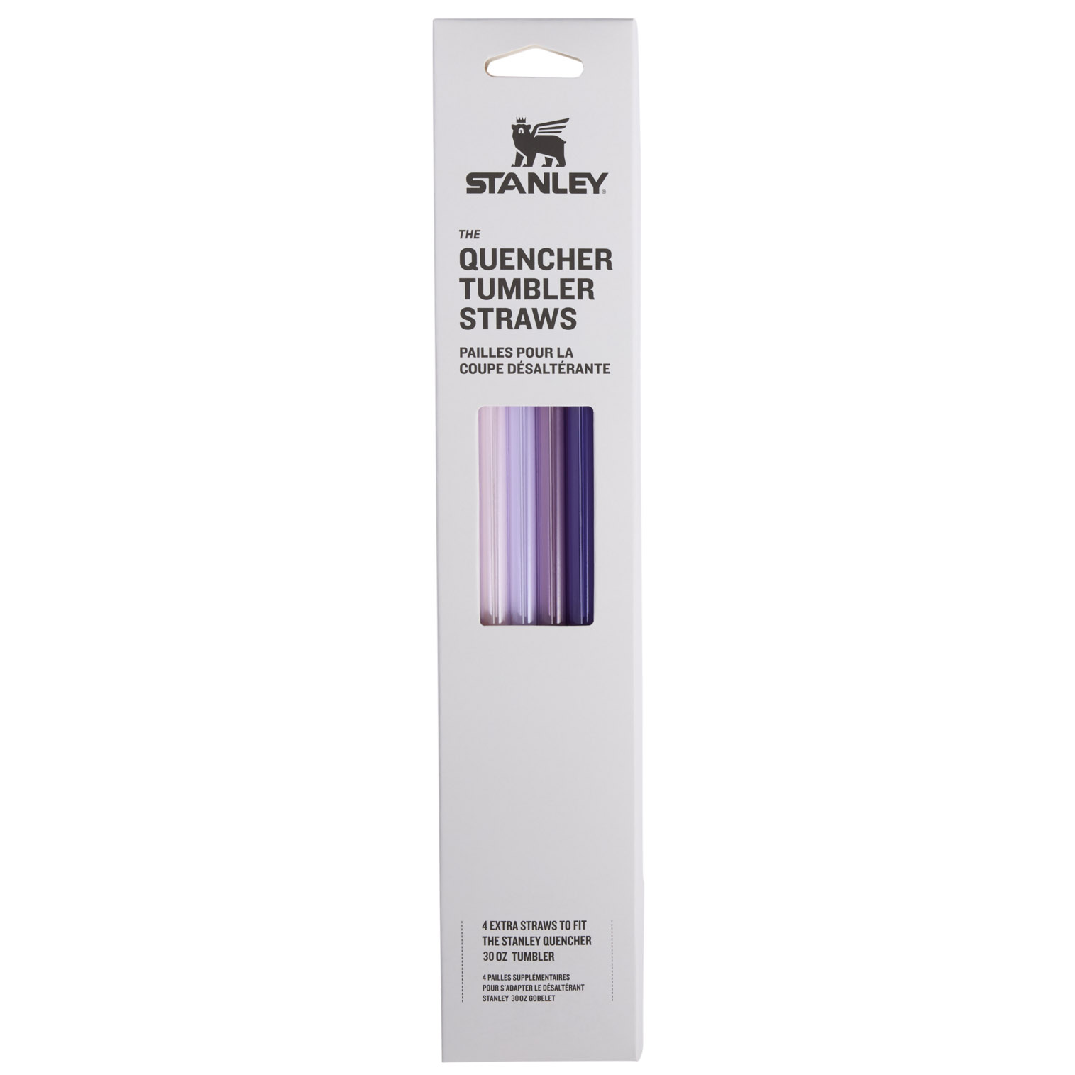 Purple Stanley Replacement Straw 4 Pack | 30 oz Quencher Tumbler | JKIM02713