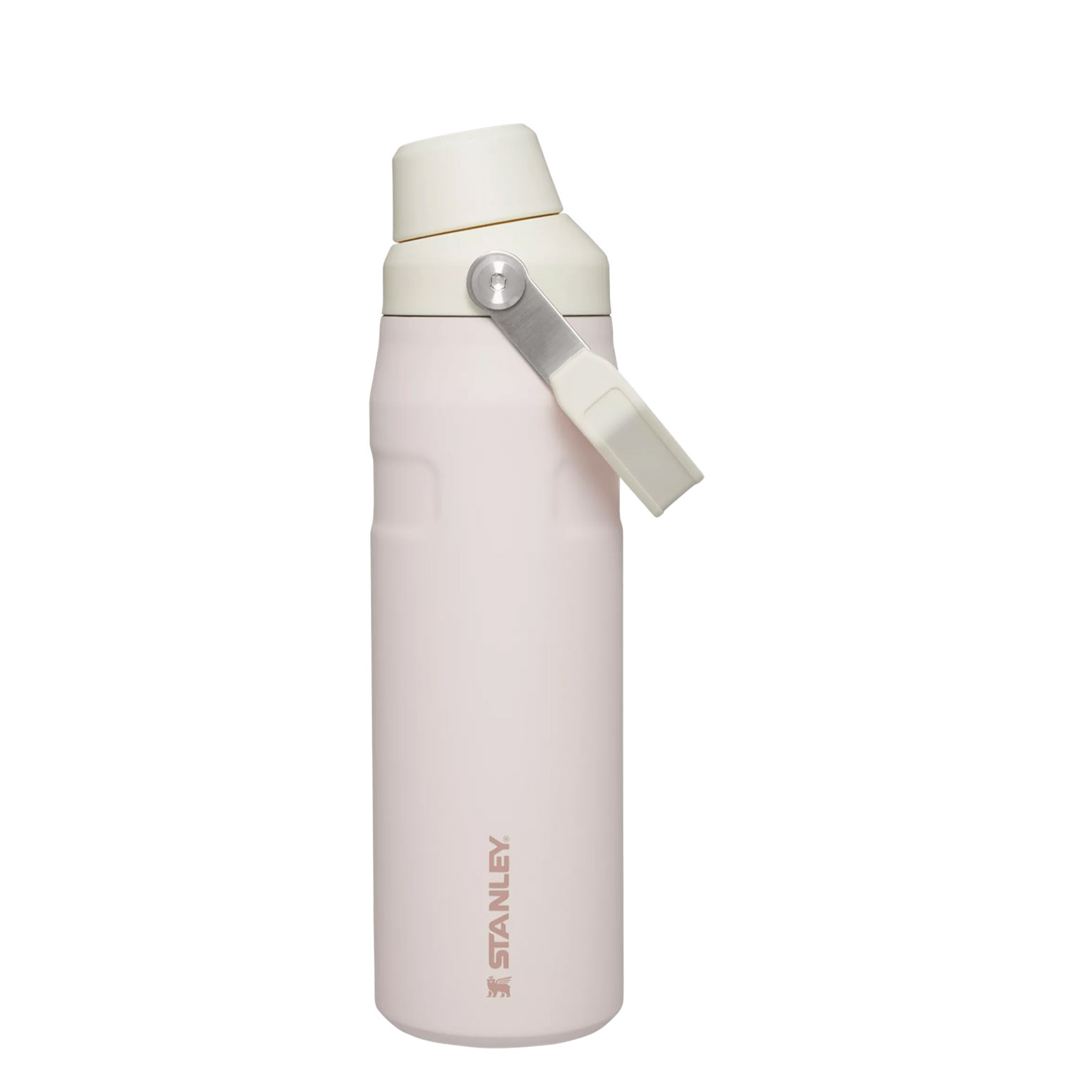 Rose Quartz Glimmer Stanley IceFlow Insulated Bottle with Fast Flow Lid | 24 OZ | ZNCK94520