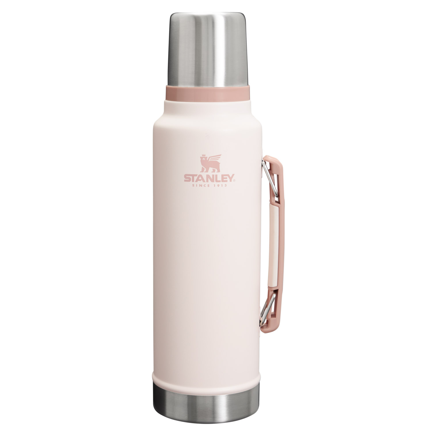 Rose Quartz Stanley Classic Legendary Vacuum Insulated Bottle | 1.5 QT | AIBU67129