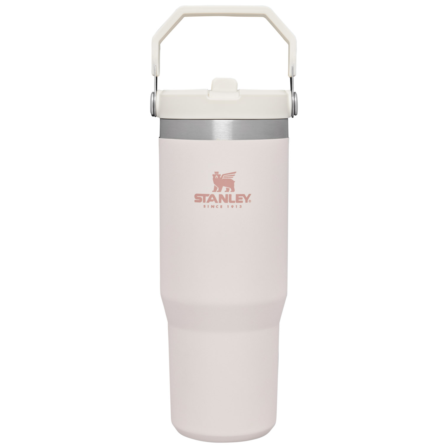 Rose Quartz Stanley The IceFlow Flip Straw Tumbler | 30 OZ | Insulated Water | PDUZ70628