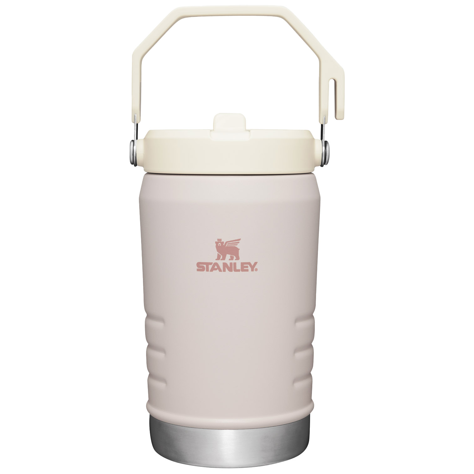 Rose Quartz Stanley The IceFlow Flip Straw Jug | 40 OZ | Insulated Water Jug | ROBY57361