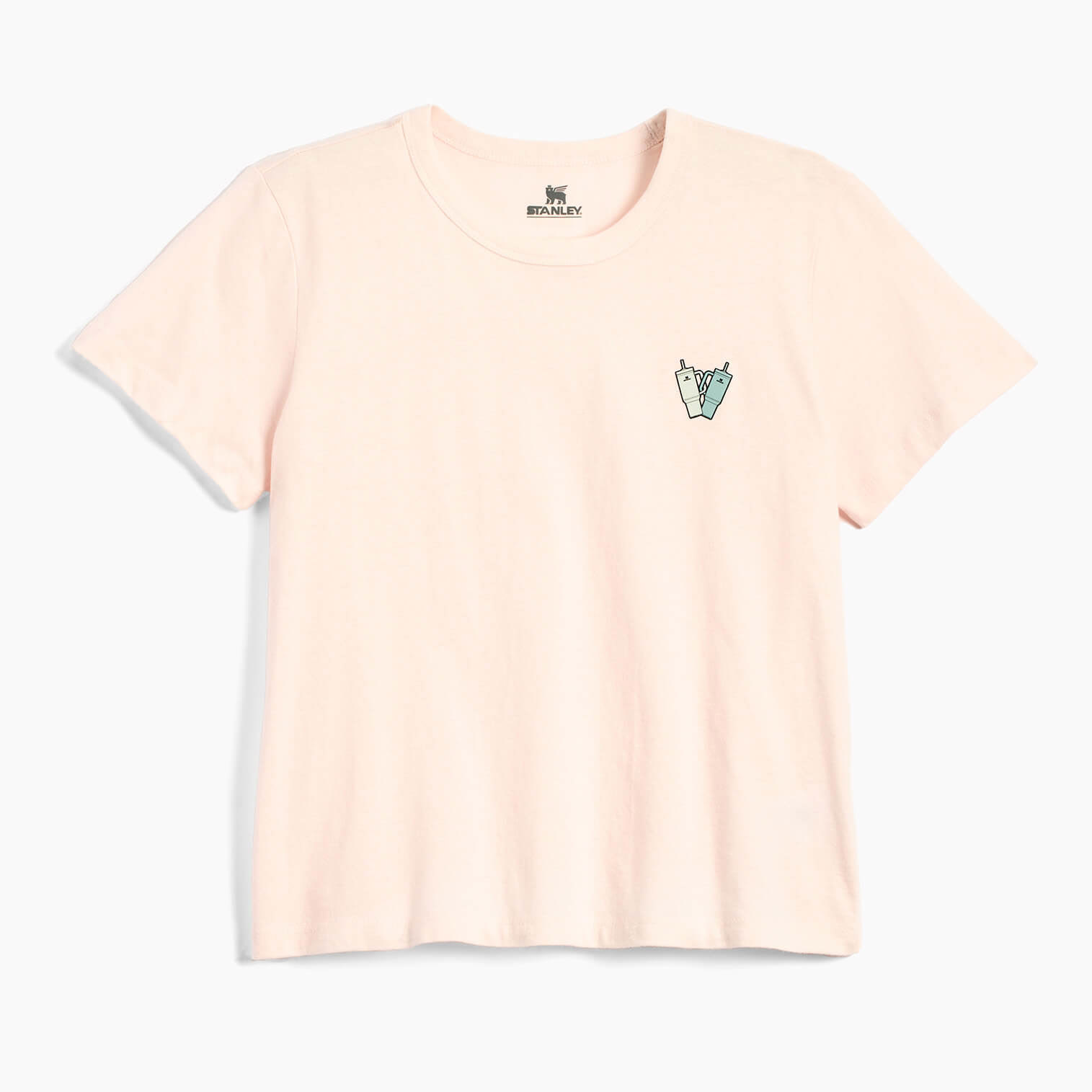 Rose Quartz Stanley The Stanley Quencher Love Women’s Boxy Tee | DNHQ29584