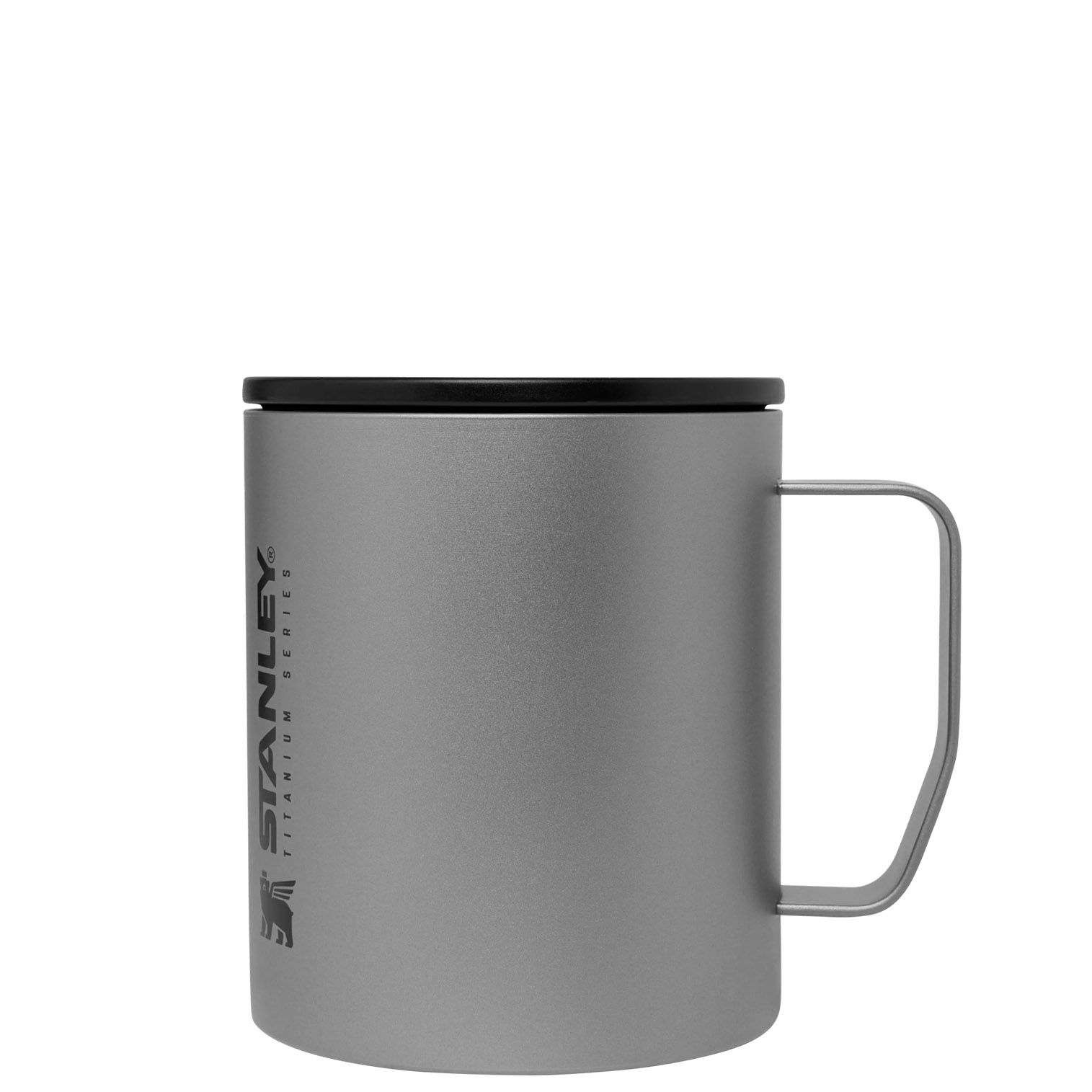 Sandblasted Stanley Titanium Camp Mug | 12 OZ | Insulated Travel Tumbler | FUAI64035