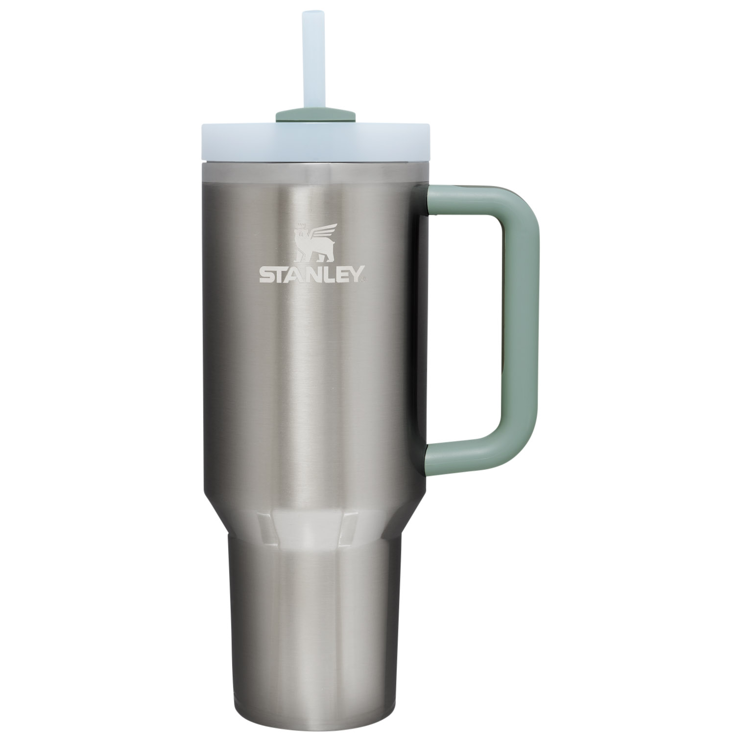 Stainless Steel Shale Stanley Adventure Quencher H2.0 Travel Tumbler | 40 oz | FPHA25741