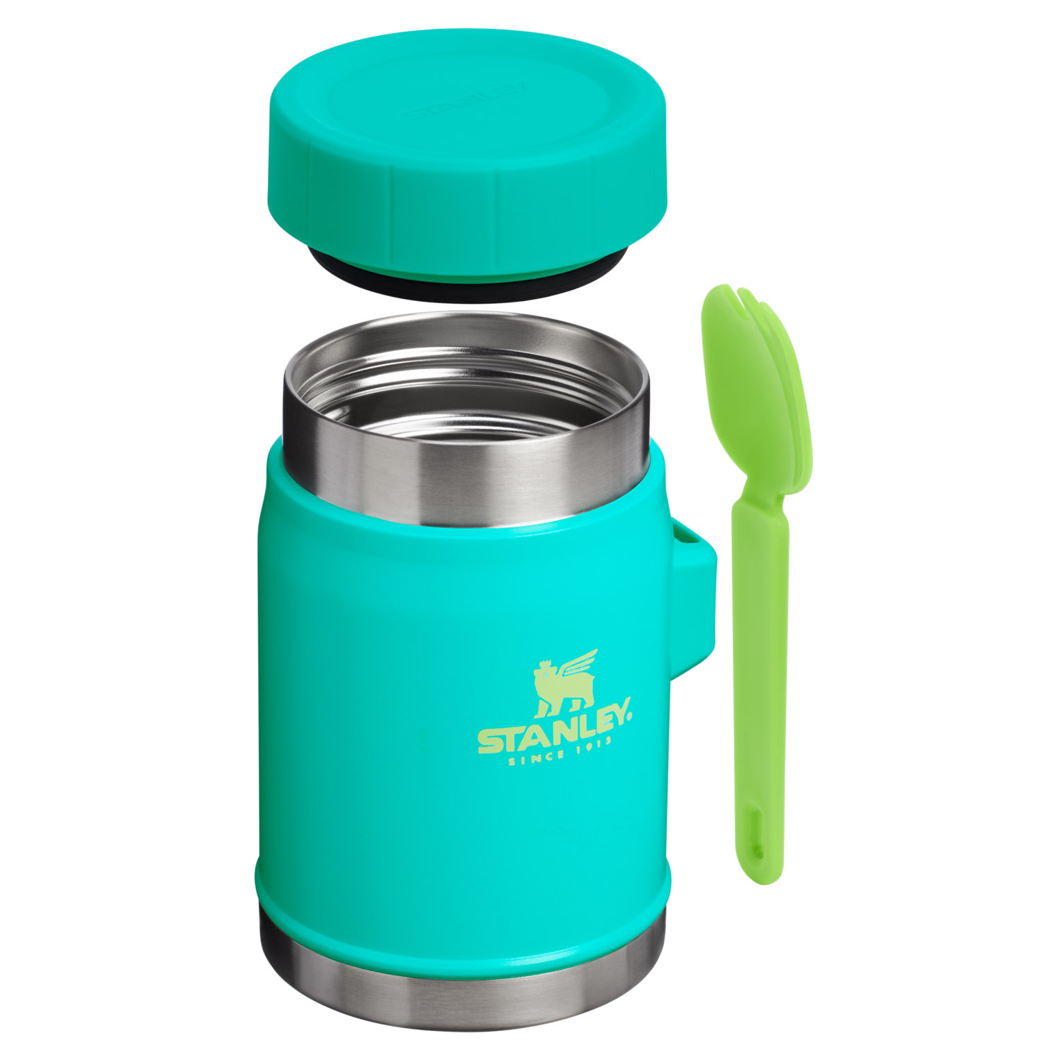 Tropical Teal Stanley The Heat Wave Classic Legendary Food Jar + Spork | 14 OZ | ELIO61872